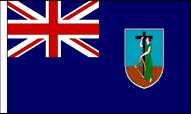 Montserrat Table Flags